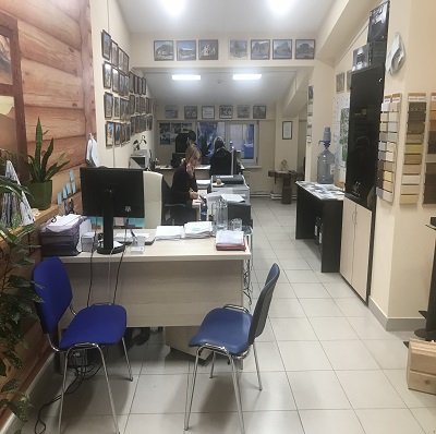 Офис в Тюмени интерьер